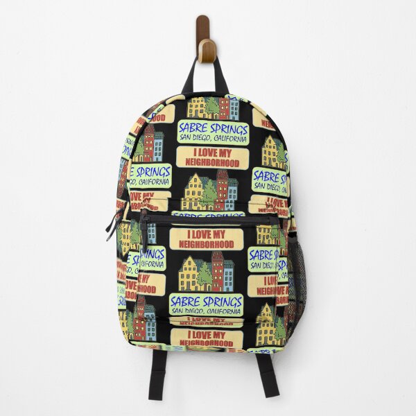 Item preview, I Love My Neighborhood Sabre Springs San Diego - Community Pride designed and sold by artfulnotebook.