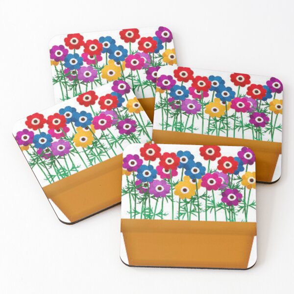 Item preview,  Cheerful Colorful Garden Flowers print on apparel, stickers and accessories. designed and sold by lduke47.
