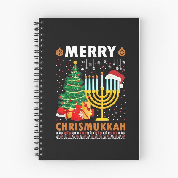 Item preview, Merry Chrismukkah 2021 Happy Hanukkah Christmas Santa Hat T-Shirt designed and sold by Besnier-Rahel.