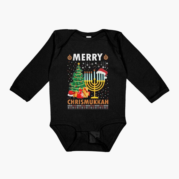 Item preview, Merry Chrismukkah 2021 Happy Hanukkah Christmas Santa Hat T-Shirt designed and sold by Besnier-Rahel.