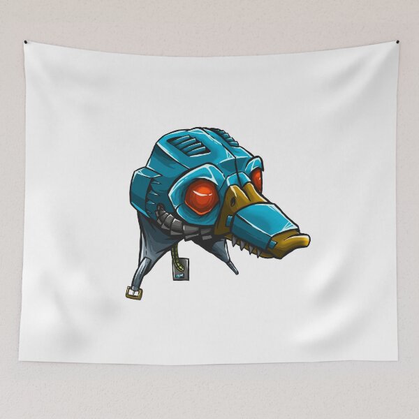 Item preview, mecha samurai duck's head designed and sold by Colossus1928.