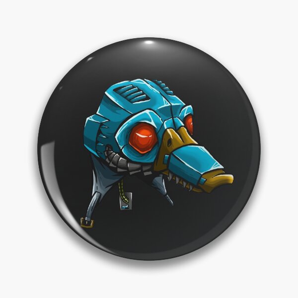 Item preview, mecha samurai duck's head designed and sold by Colossus1928.