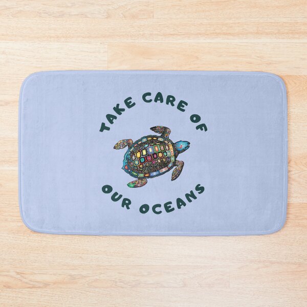 Item preview, Take Care of Our Oceans Sea Turtle Lovers designed and sold by checkertonetees.