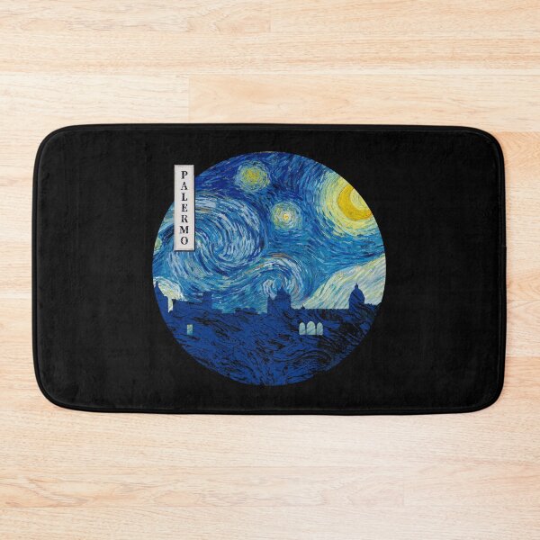 Item preview, Palermo Starry Night Van Gogh Circle designed and sold by DFerraz.