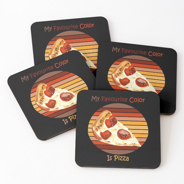 Item preview, My Favourite Color Is Pizza | Funny Pizza Quotes designed and sold by Jason Gilbert.