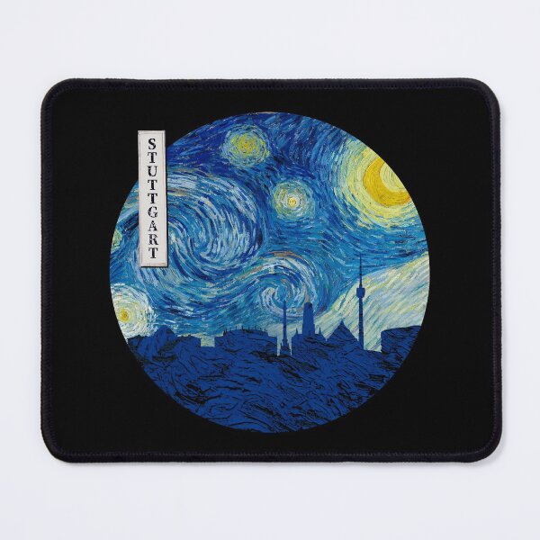 Item preview, Stuttgart Starry Night Van Gogh Circle designed and sold by DFerraz.