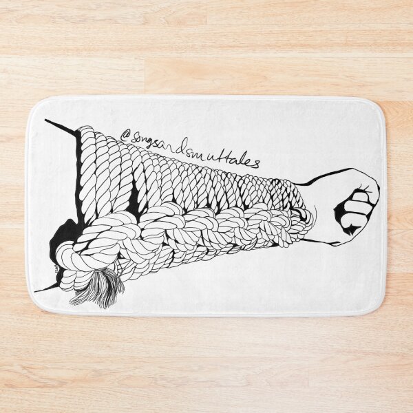 Item preview, Strong Arm on white designed and sold by Songsnsmuttales.
