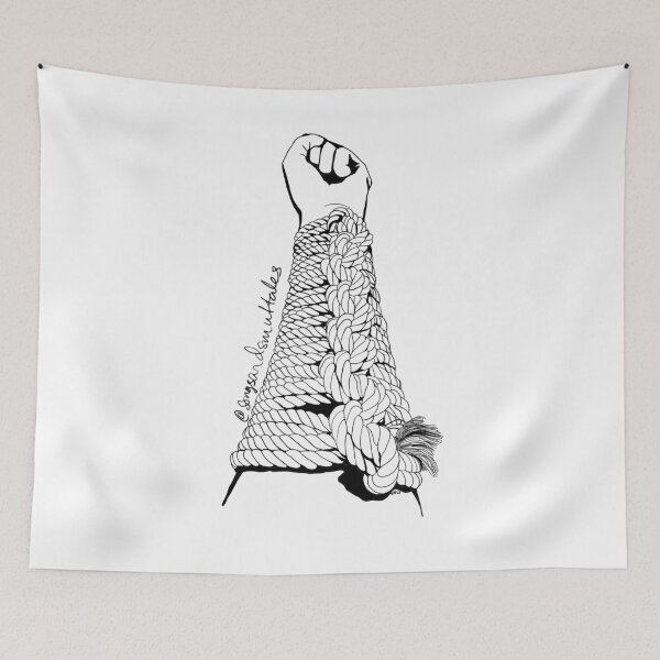 Item preview, Strong Arm on white designed and sold by Songsnsmuttales.