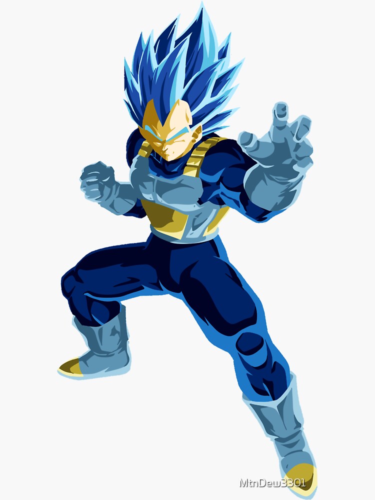 Vegeta - Super Saiyajin Blue Evolution  Dragon ball image, Super saiyan  blue, Dragon ball art