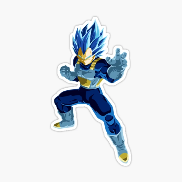 Vegeta Super Saiyan Motion Decal – Strictly Sokudo