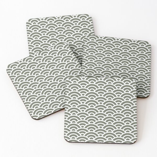 Item preview, IWAICHA 141 Seigaiha Waves - Energetic Ver. | Japanese Pattern Wagara designed and sold by Polariszero.
