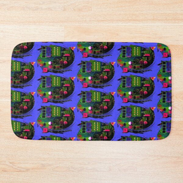 Item preview, Purple green laptop Motherboard bird by Iritof designed and sold by iritof.