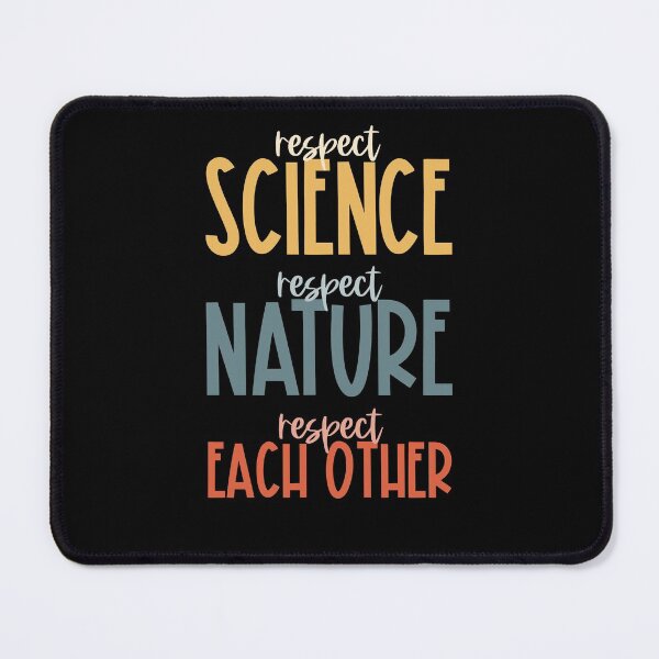 Item preview, Respect science, respect nature, respect each other - retro colors designed and sold by Ofeefee.