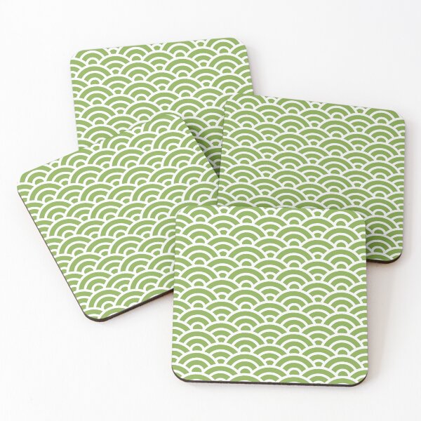 Item preview, MOEGI 142 Seigaiha Waves - Energetic Ver. | Japanese Pattern Wagara designed and sold by Polariszero.
