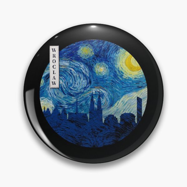 Item preview, Wroclaw Starry Night Van Gogh Circle designed and sold by DFerraz.
