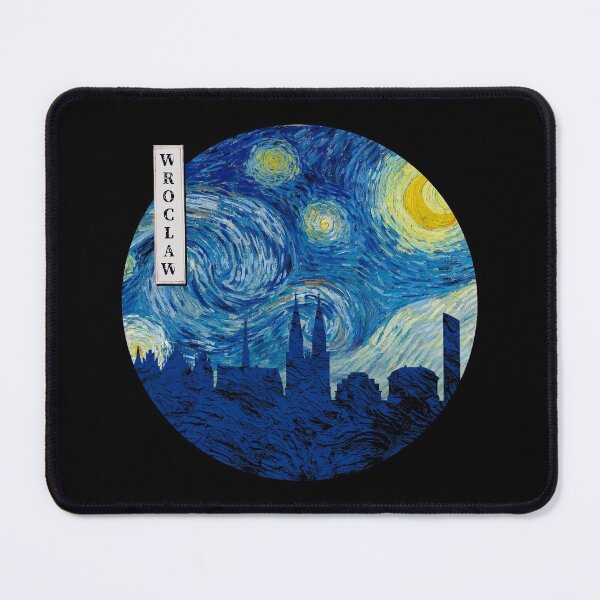 Item preview, Wroclaw Starry Night Van Gogh Circle designed and sold by DFerraz.