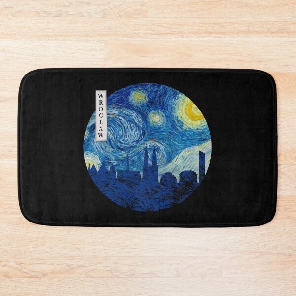 Item preview, Wroclaw Starry Night Van Gogh Circle designed and sold by DFerraz.