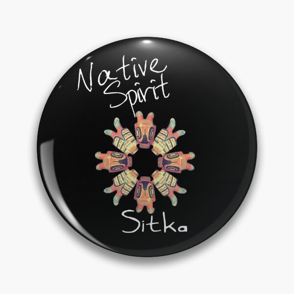 Item preview, Native American T-Shirts White Text Ceremonial Spirit Rattles of Sitka Tribe designed and sold by Spirit-World.
