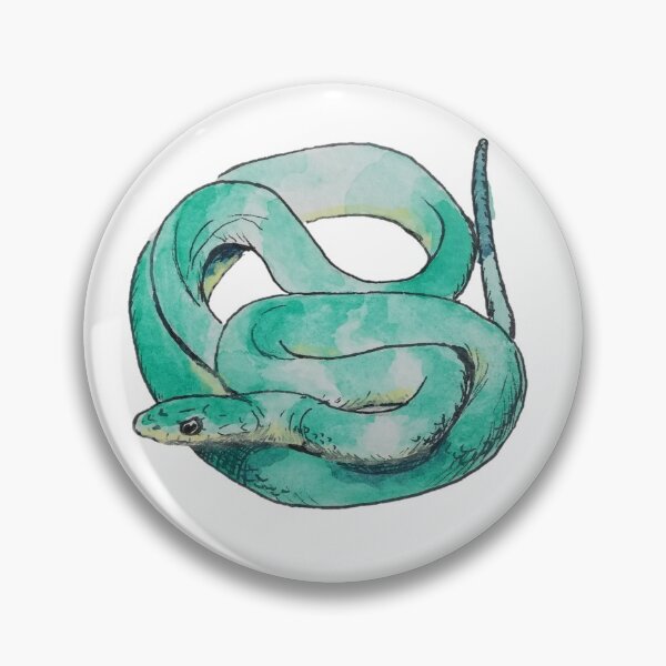 Item preview, Midwest Wildlife: Smooth Green Snake designed and sold by Keygan Sands.
