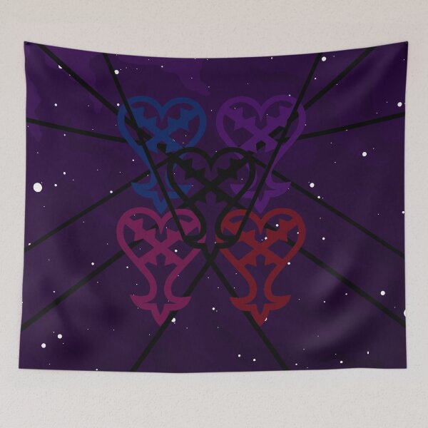 Item preview, Kingdom Hearts Heartless Multi Color Space Knottage designed and sold by ActuallyAntag.