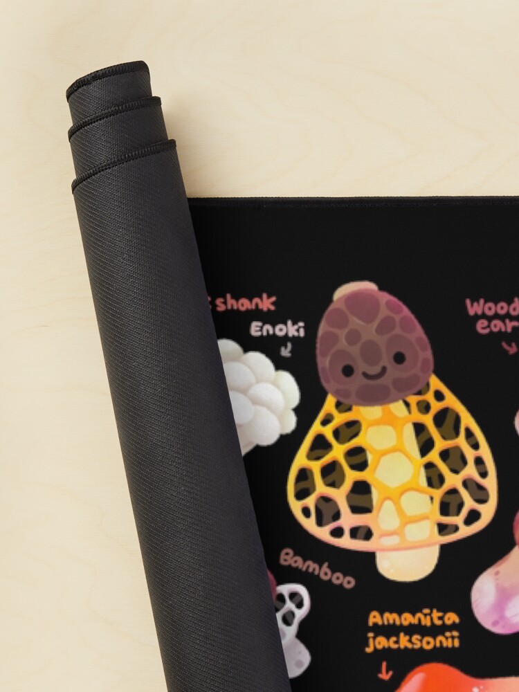 Alternate view of Mushroom - name Mouse Pad