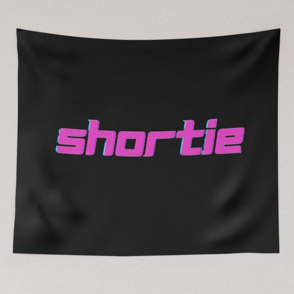 Item preview, Shortie Pink style 80s synth wave old skool vibe designed and sold by CeeLeighTees.