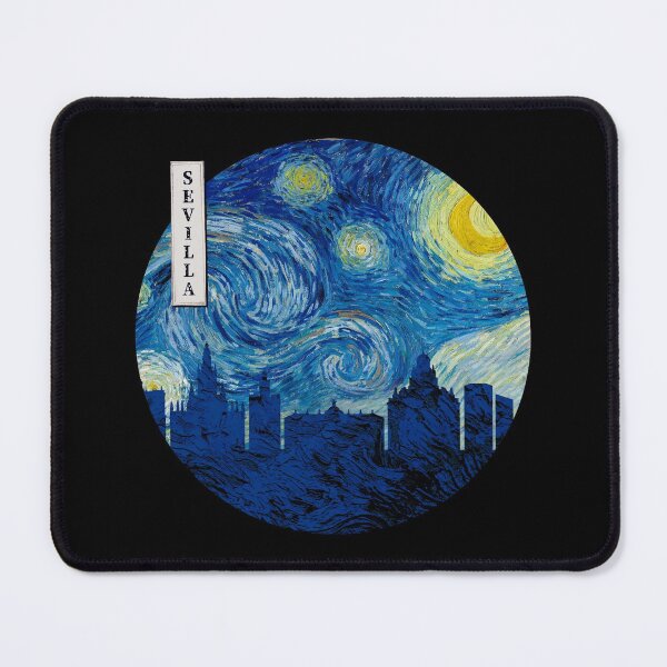 Item preview, Sevilla Starry Night Van Gogh Circle designed and sold by DFerraz.