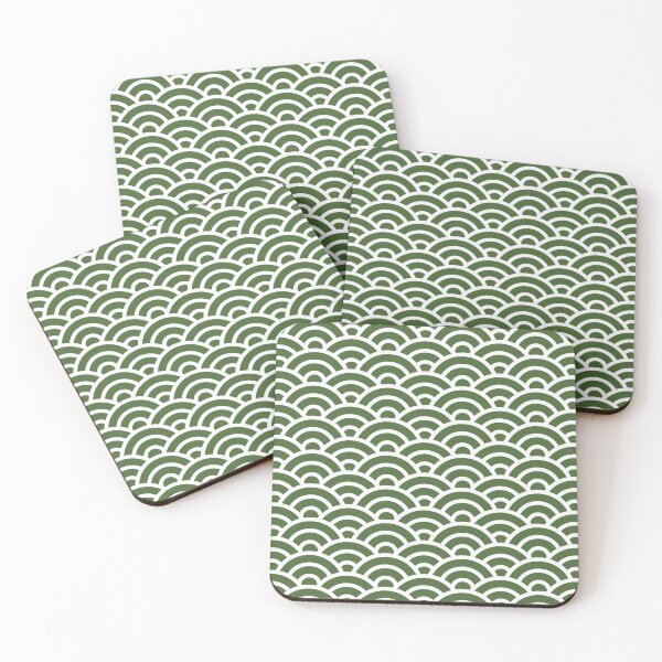 Item preview, MATSUBA 145 Seigaiha Waves - Energetic Ver. | Japanese Pattern Wagara designed and sold by Polariszero.