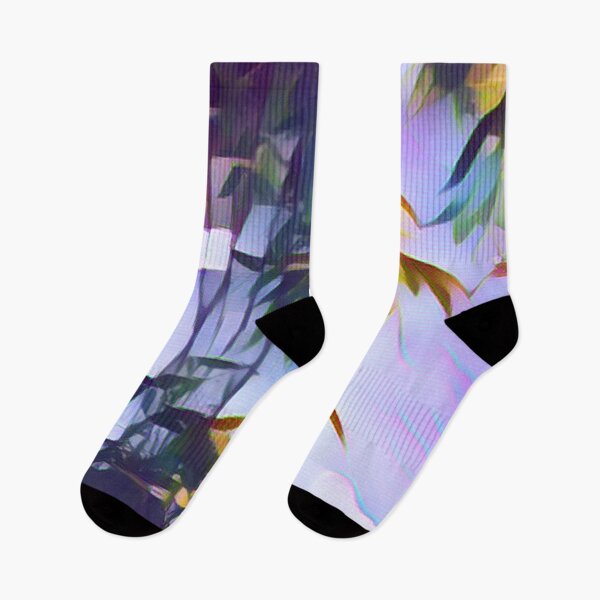 Item preview, Mosaic Green Leaves and Lights Abstract Modern Pattern designed and sold by mariagram17.