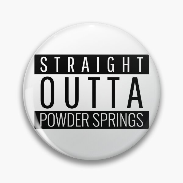 Item preview, Straight Outta Powder Springs Georgia designed and sold by Teelogic.