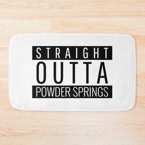 Item preview, Straight Outta Powder Springs Georgia designed and sold by Teelogic.