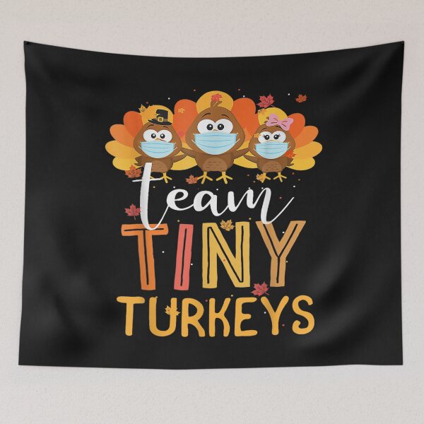 Item preview, Turkey Thanksgiving Team Tiny Turkeys Nurse Fall NICU Nurse T-Shirt designed and sold by Besnier-Rahel.