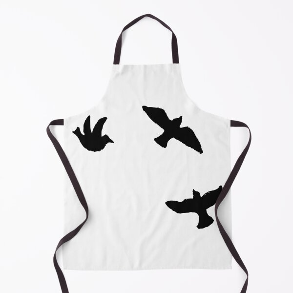 Item preview, Flock of Birds Black Outline designed and sold by lineartdesigns.