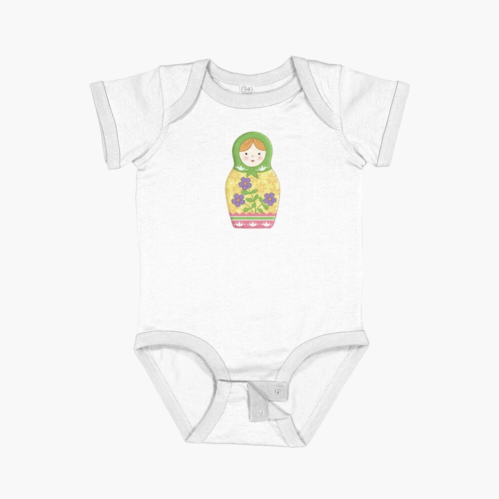 Item preview, Short Sleeve Baby One-Piece designed and sold by amalou.