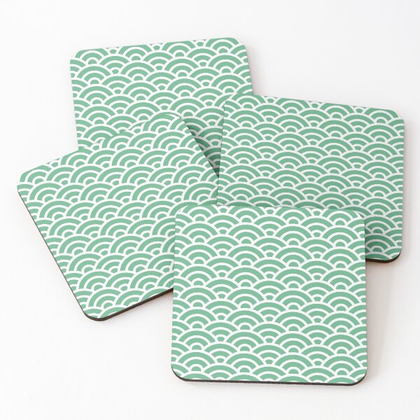Item preview, WAKATAKE 150 Seigaiha Waves - Energetic Ver. | Japanese Pattern Wagara designed and sold by Polariszero.