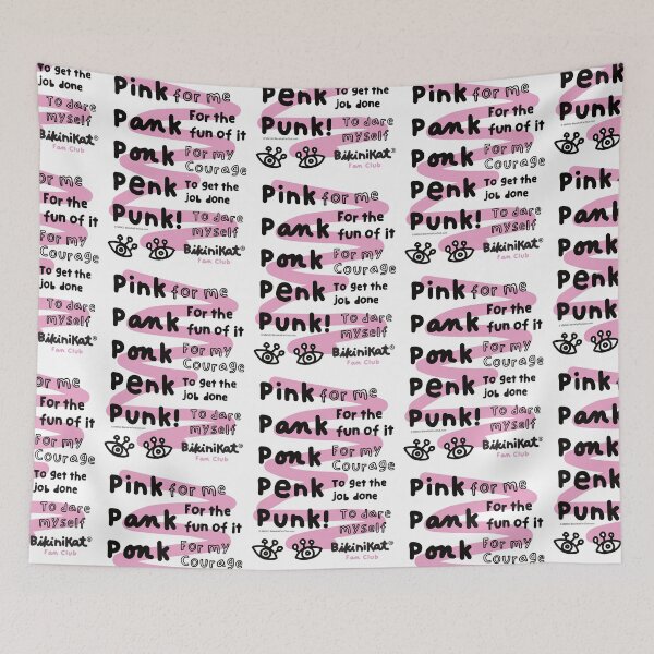Item preview, Pink Pank Ponk Penk Punk! Dare yourself.  designed and sold by BikiniKat.