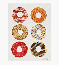 Half Dozen Donuts Photographic Print