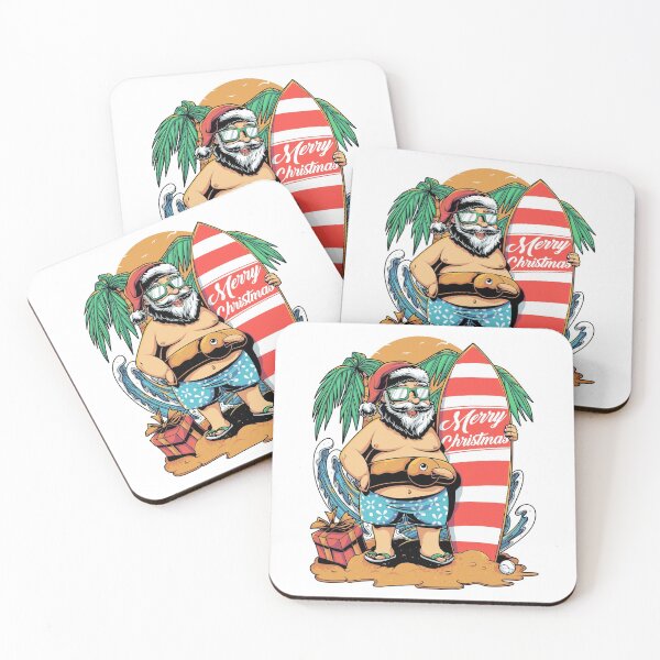 Item preview, Vintage Beach Santa designed and sold by Meliafroggy.