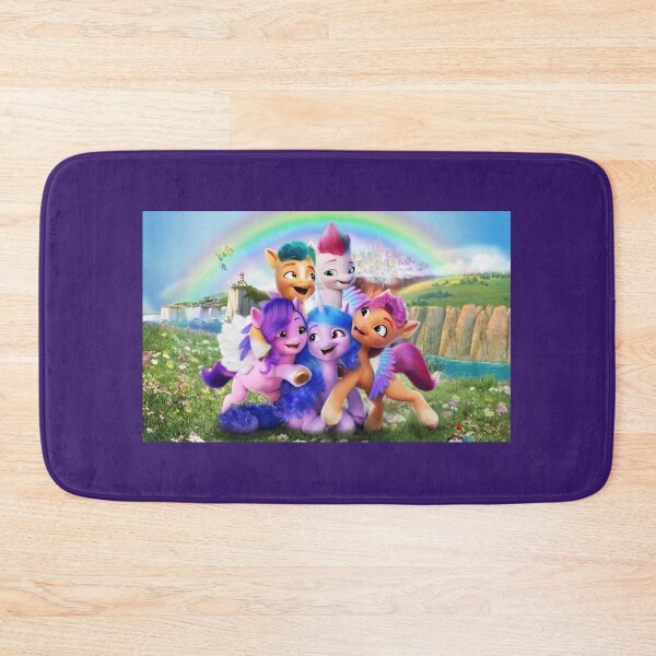 Item preview, My little pony a new generation - Rainbow and castle designed and sold by Funny-Quote.