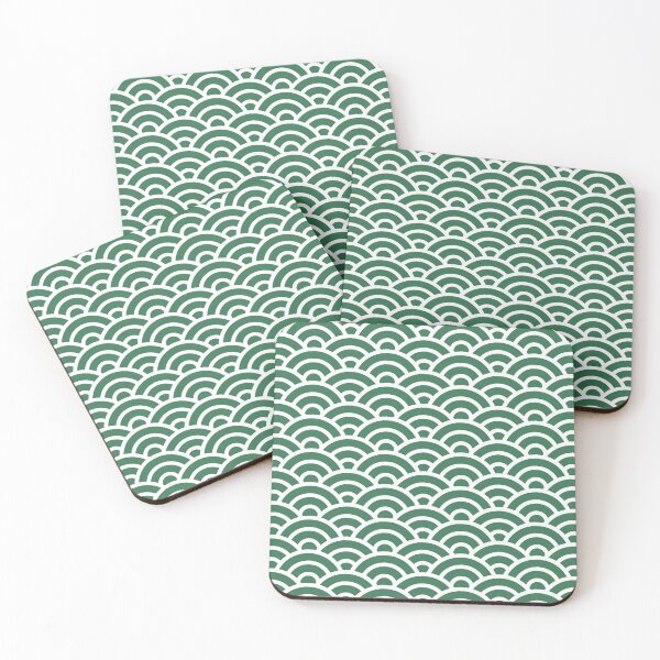 Item preview, TOKUSA 155 Seigaiha Waves - Energetic Ver. | Japanese Pattern Wagara designed and sold by Polariszero.