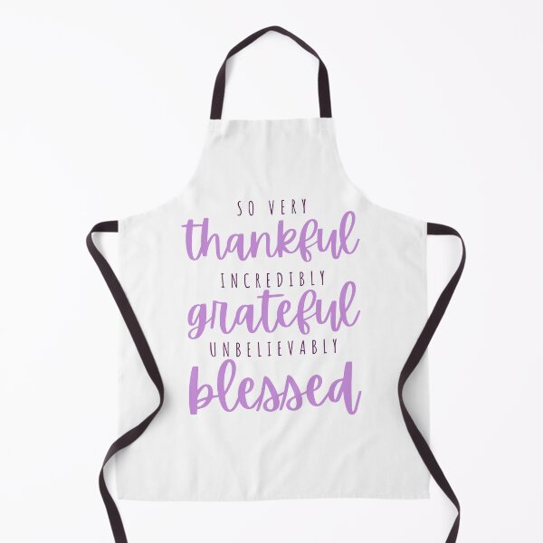 Item preview, Thankful, grateful, blessed - grape designed and sold by Cane & Abel Creations ..