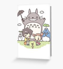 totoro Greeting Card