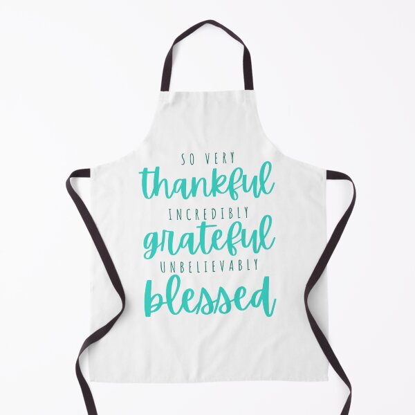 Item preview, Thankful, grateful, blessed - spearmint designed and sold by Cane & Abel Creations ..