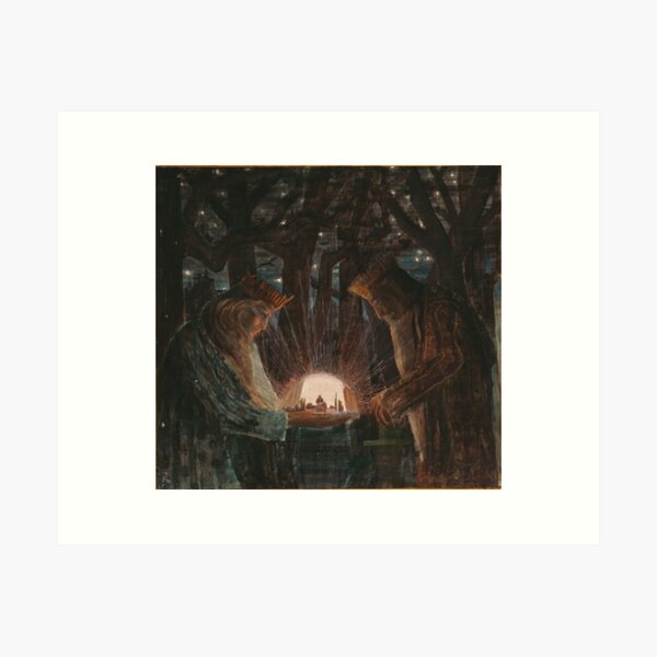 Item preview, Kings (Ciurlionis) designed and sold by ArtHistorical.
