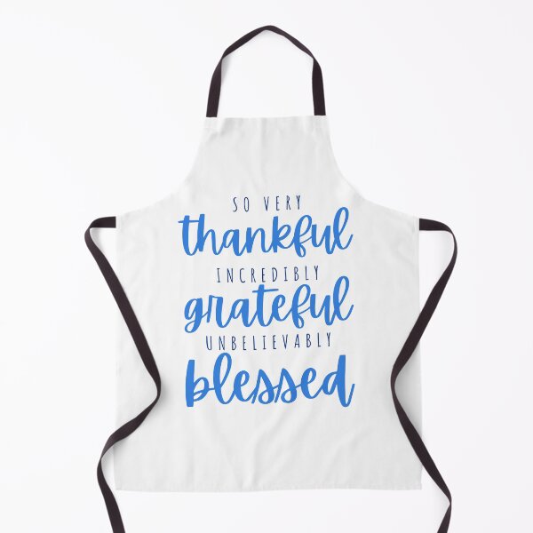 Item preview, Thankful, grateful, blessed - blueberry designed and sold by Cane & Abel Creations ..