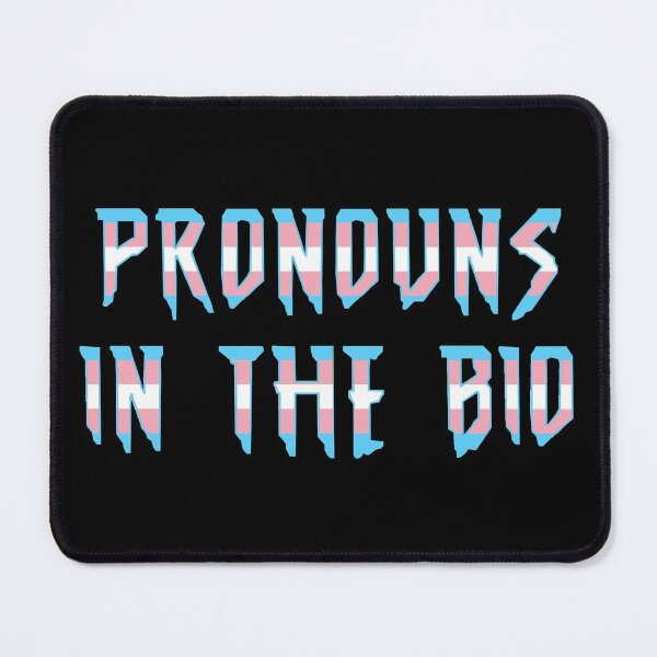 Item preview, Pronouns in the Bio designed and sold by SqueezinPeaches.
