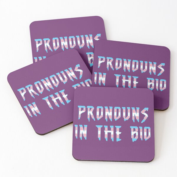 Item preview, Pronouns in the Bio designed and sold by SqueezinPeaches.
