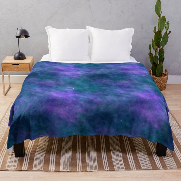 Item preview, Purple and Royal Blue Galaxy Exploration Nebula Gas Cloud Art designed and sold by Tiffany Munro.