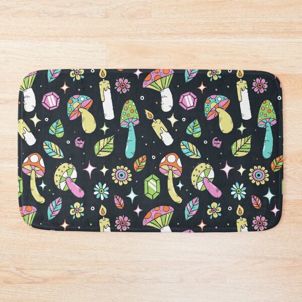 Item preview, Magic Mushroom Forest Pattern designed and sold by dajonacevedo.