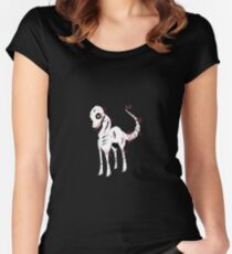 Reiner Skeleton Black Women's Fitted Scoop T-Shirt